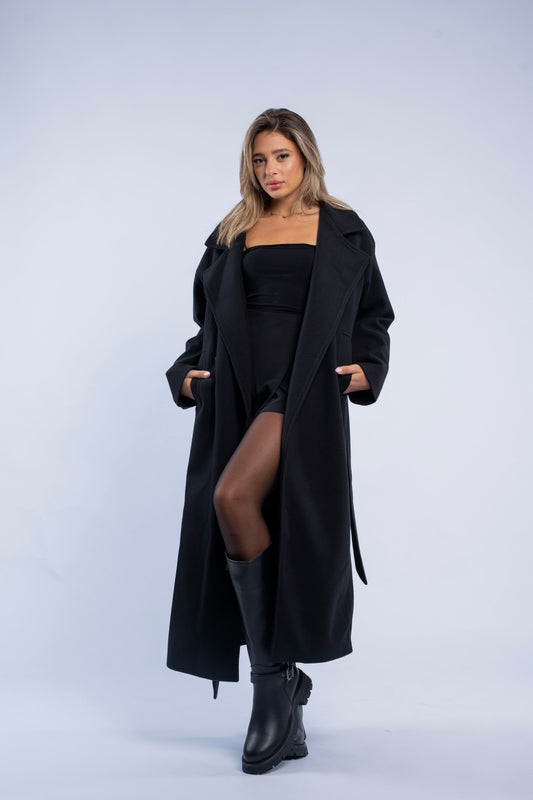 Belted Manteau