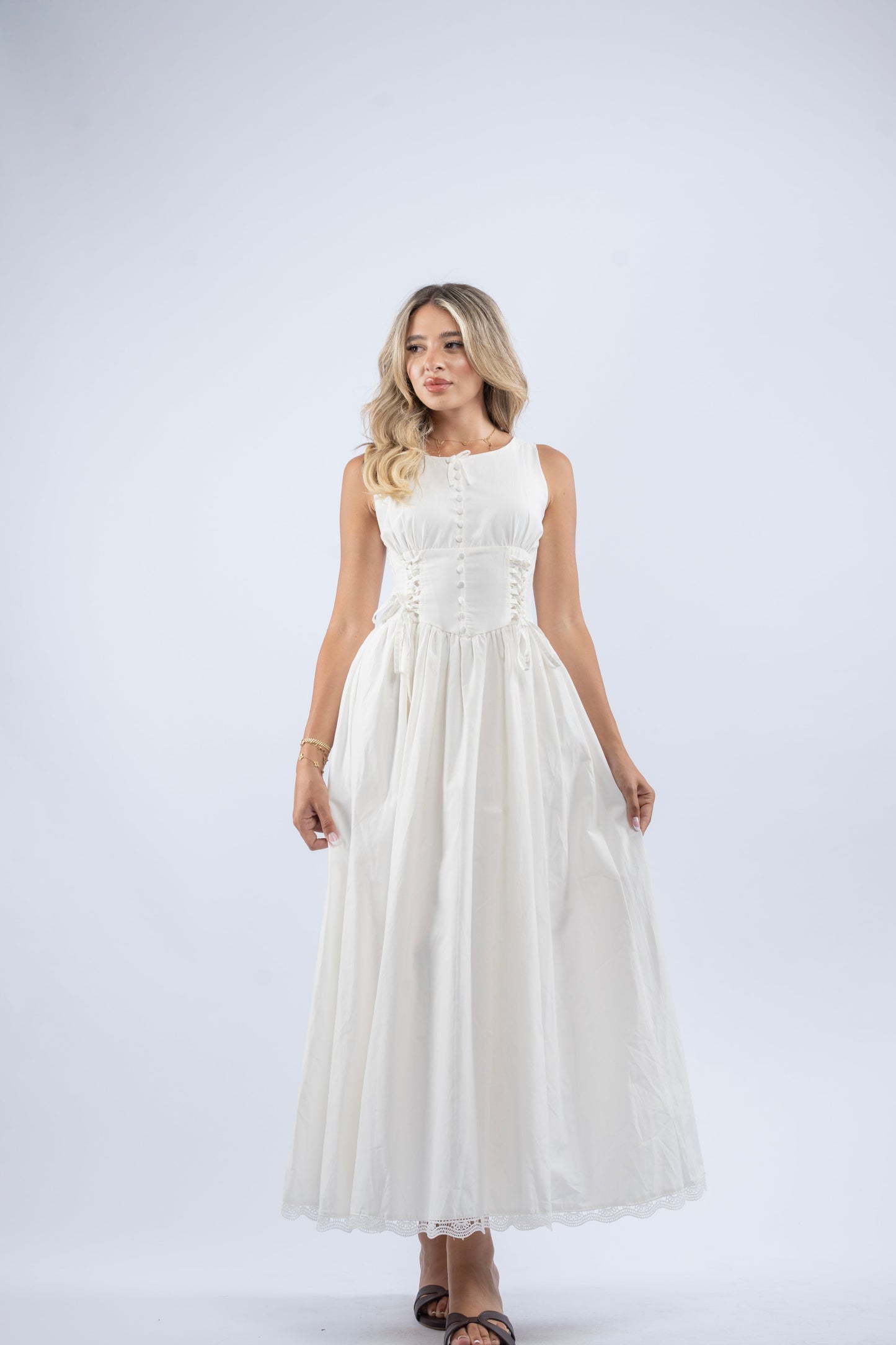 White tie dress