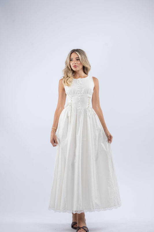 White tie dress