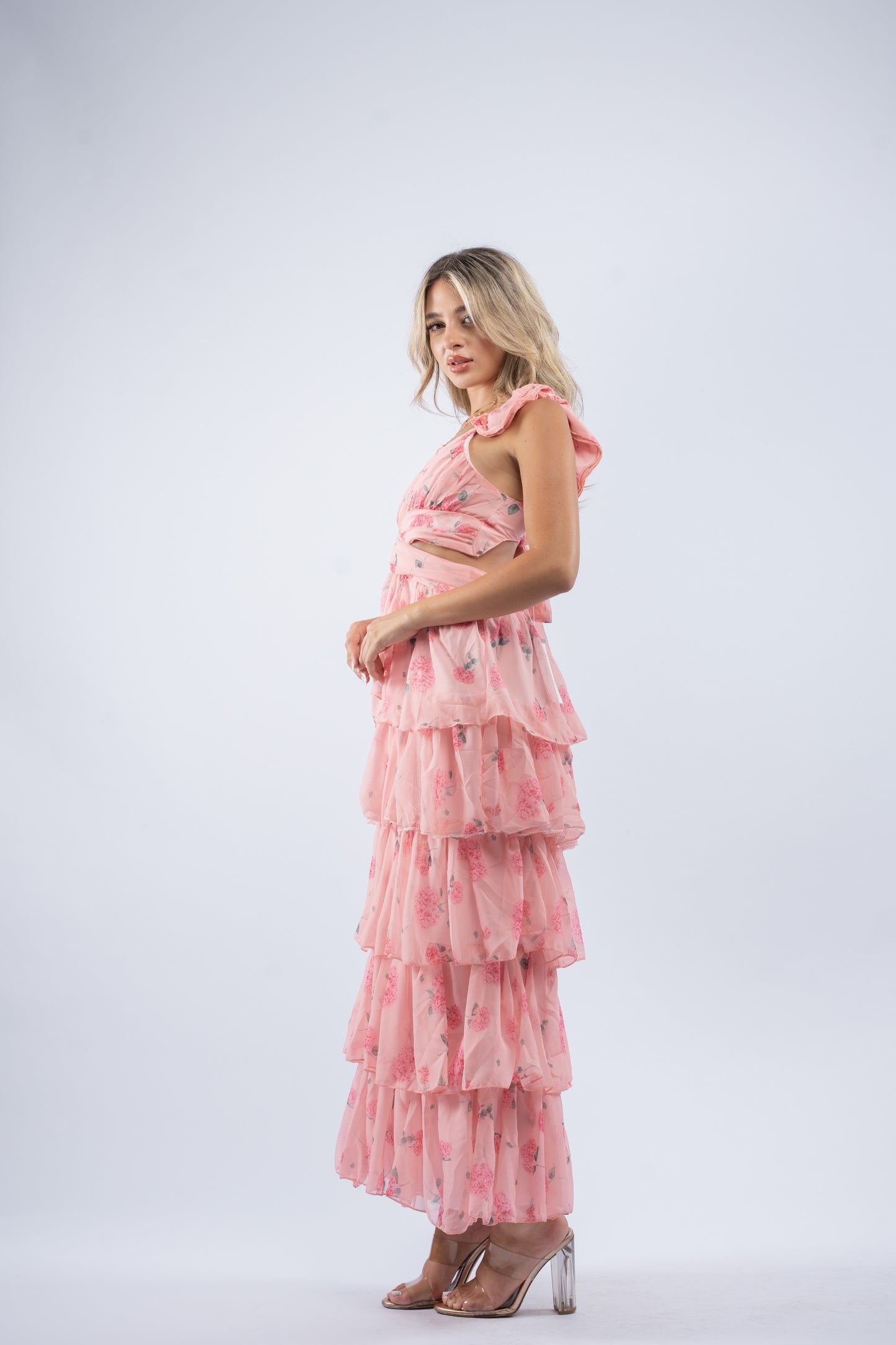 Rosalie ruffle dress