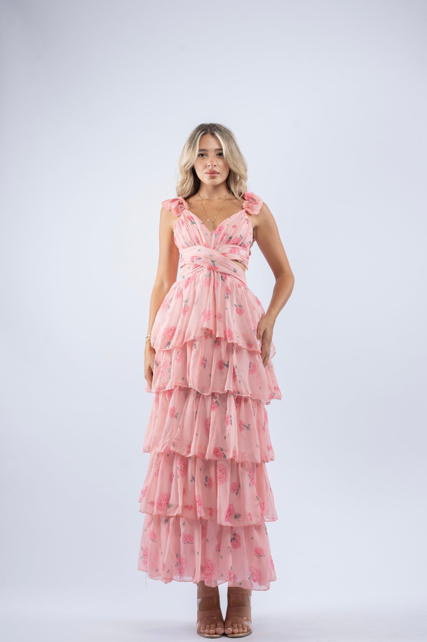Rosalie ruffle dress