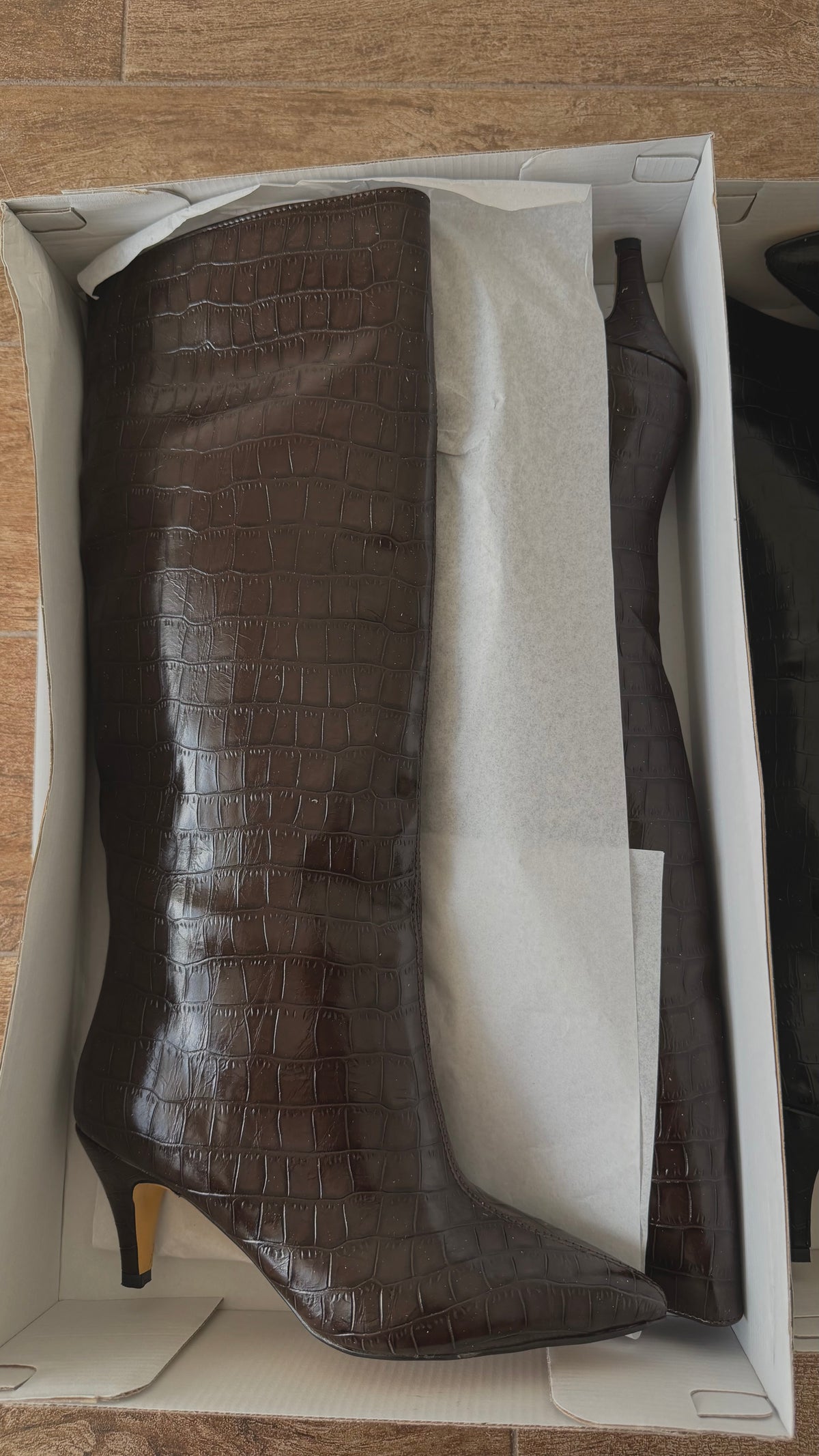 The croco boots