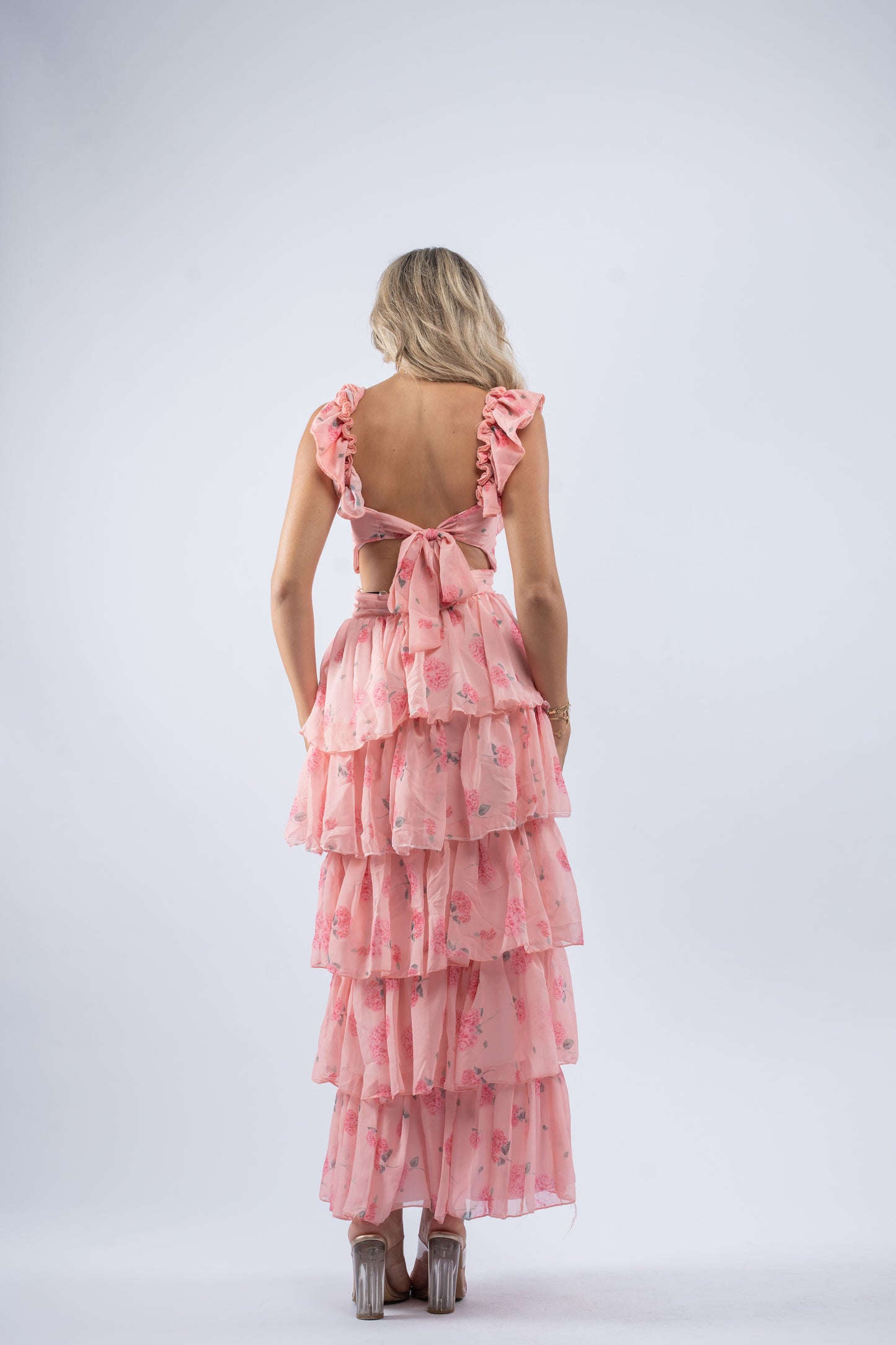 Rosalie ruffle dress