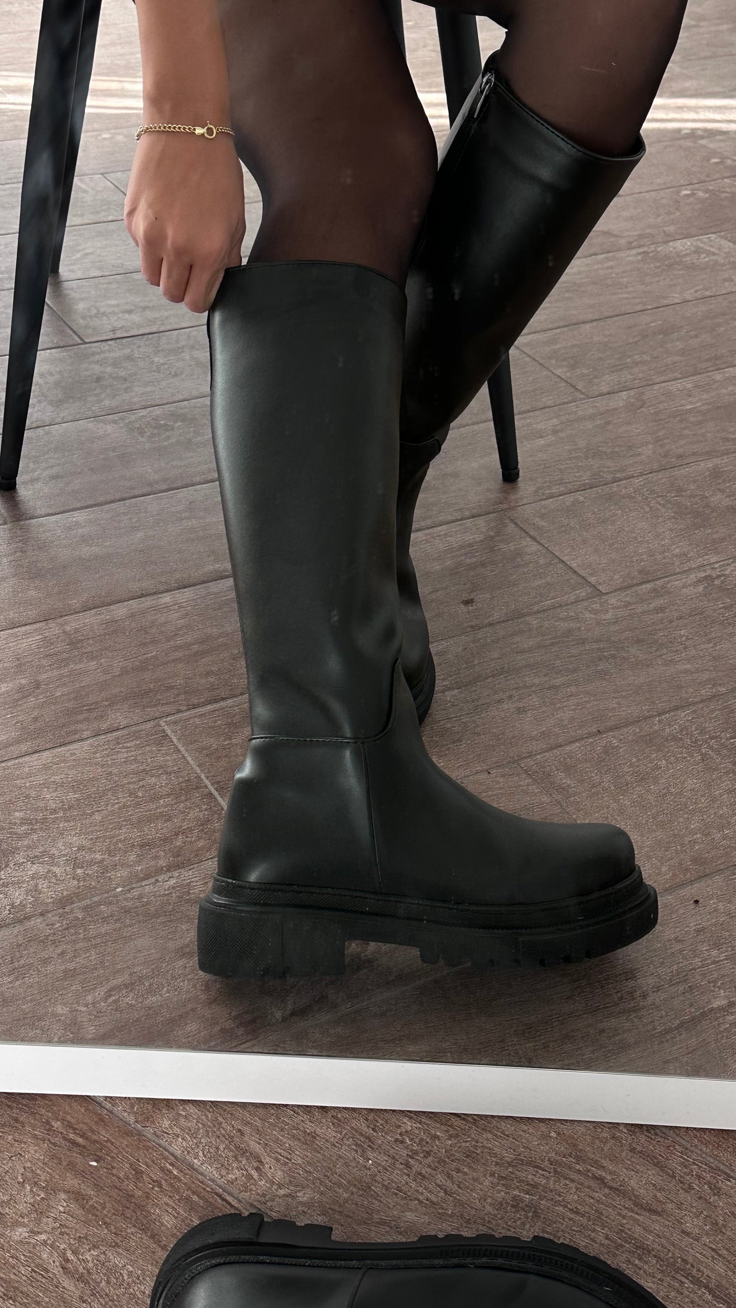 Tall Black Boots