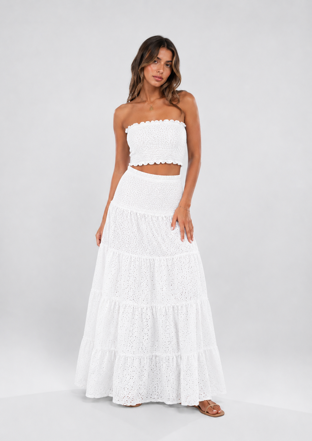 Broderie co-ord set