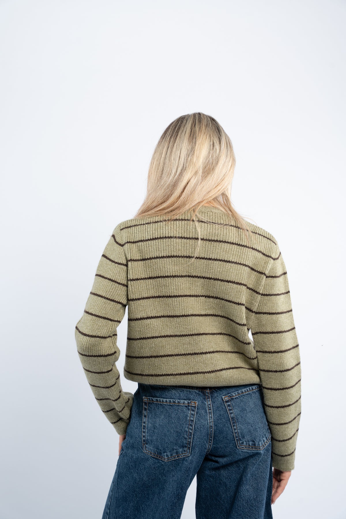 Cloud striped cardigan
