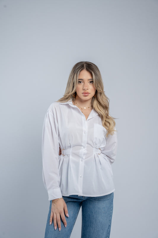 Side buckle shirt