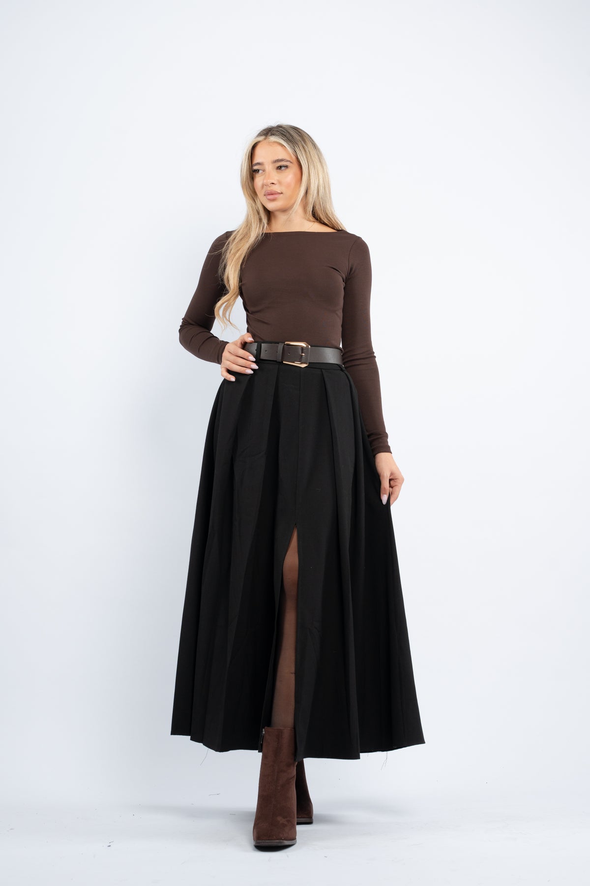 Maxi black skirt