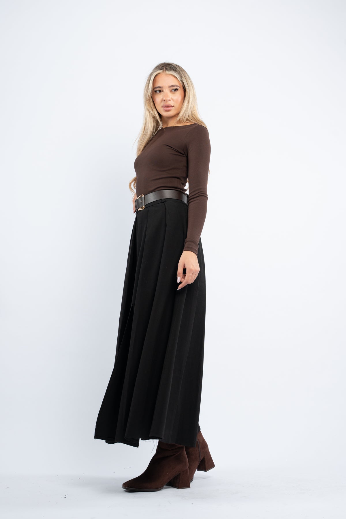 Maxi black skirt