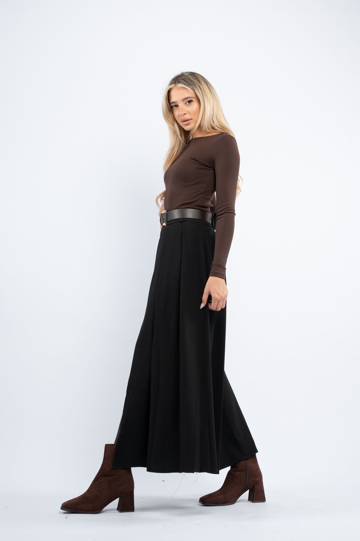 Maxi black skirt