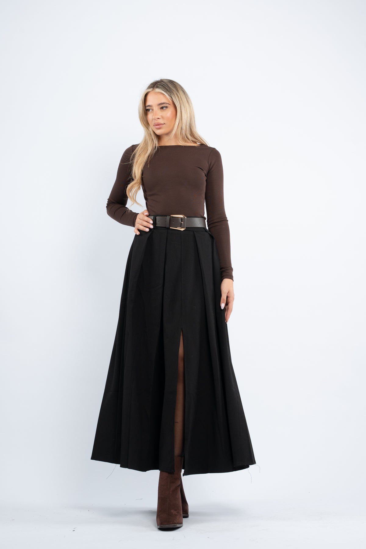 Maxi black skirt