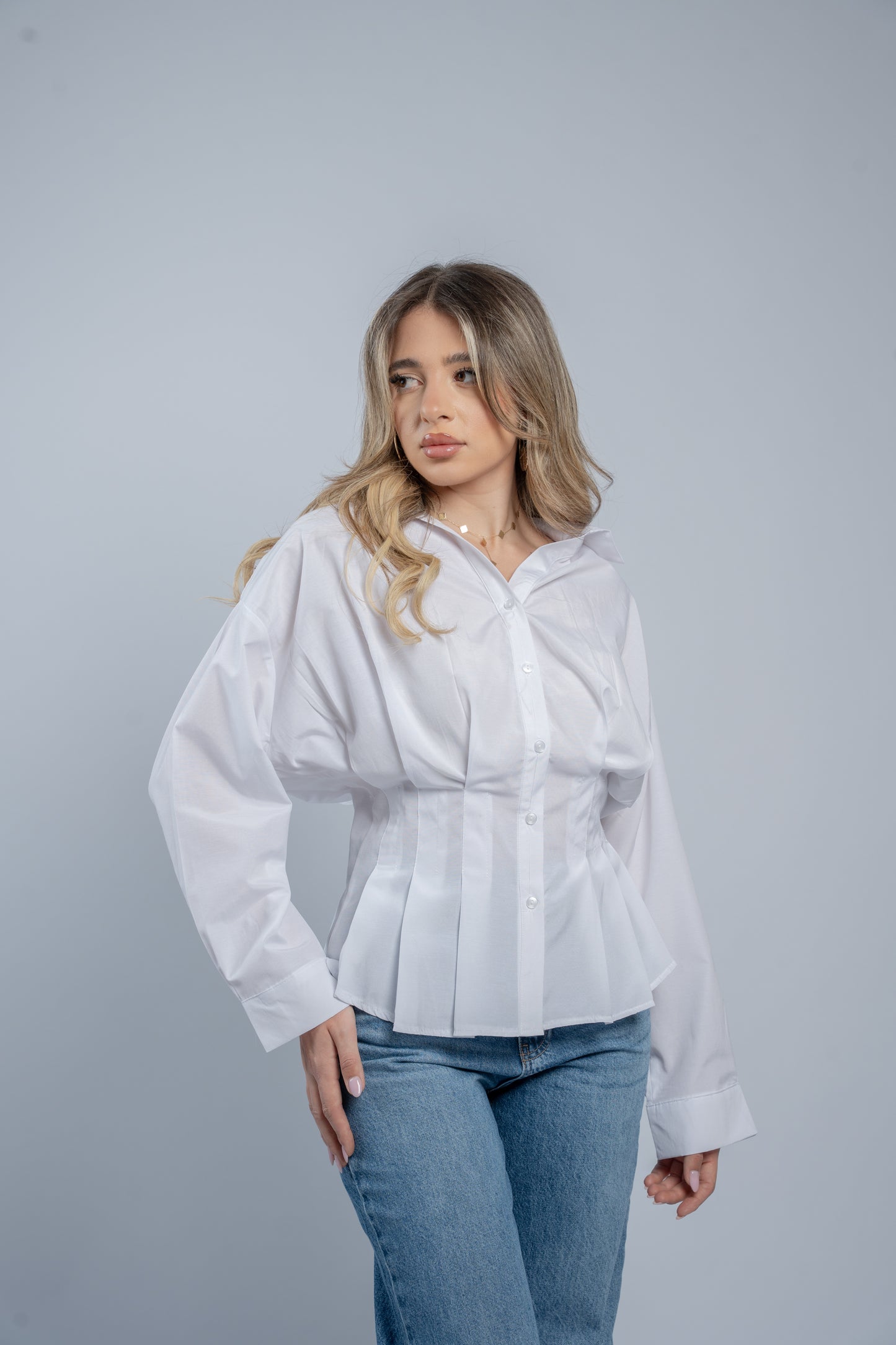Waist- fitted shirt