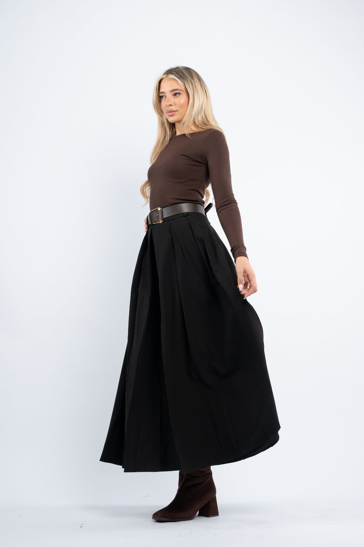 Maxi black skirt