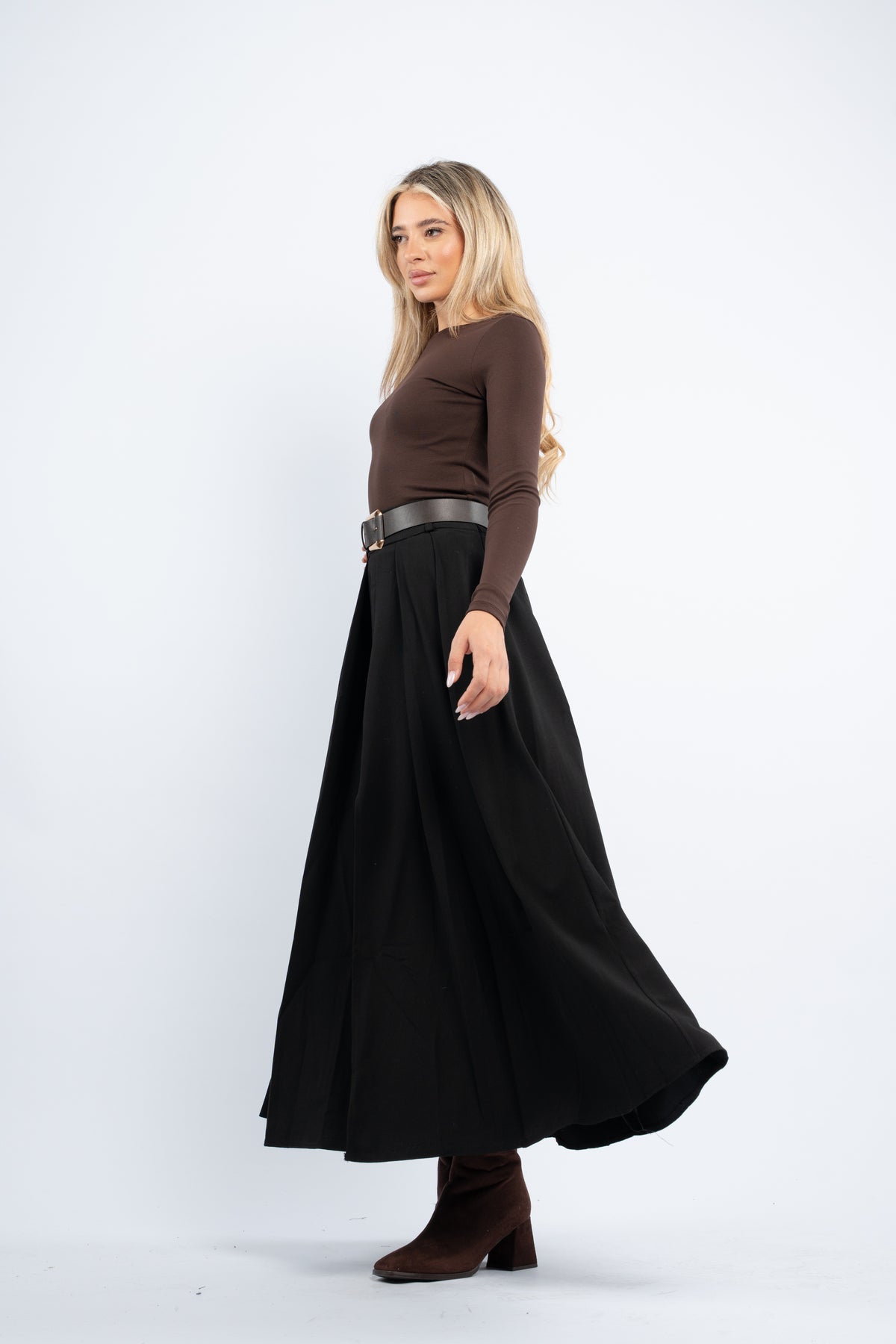 Maxi black skirt