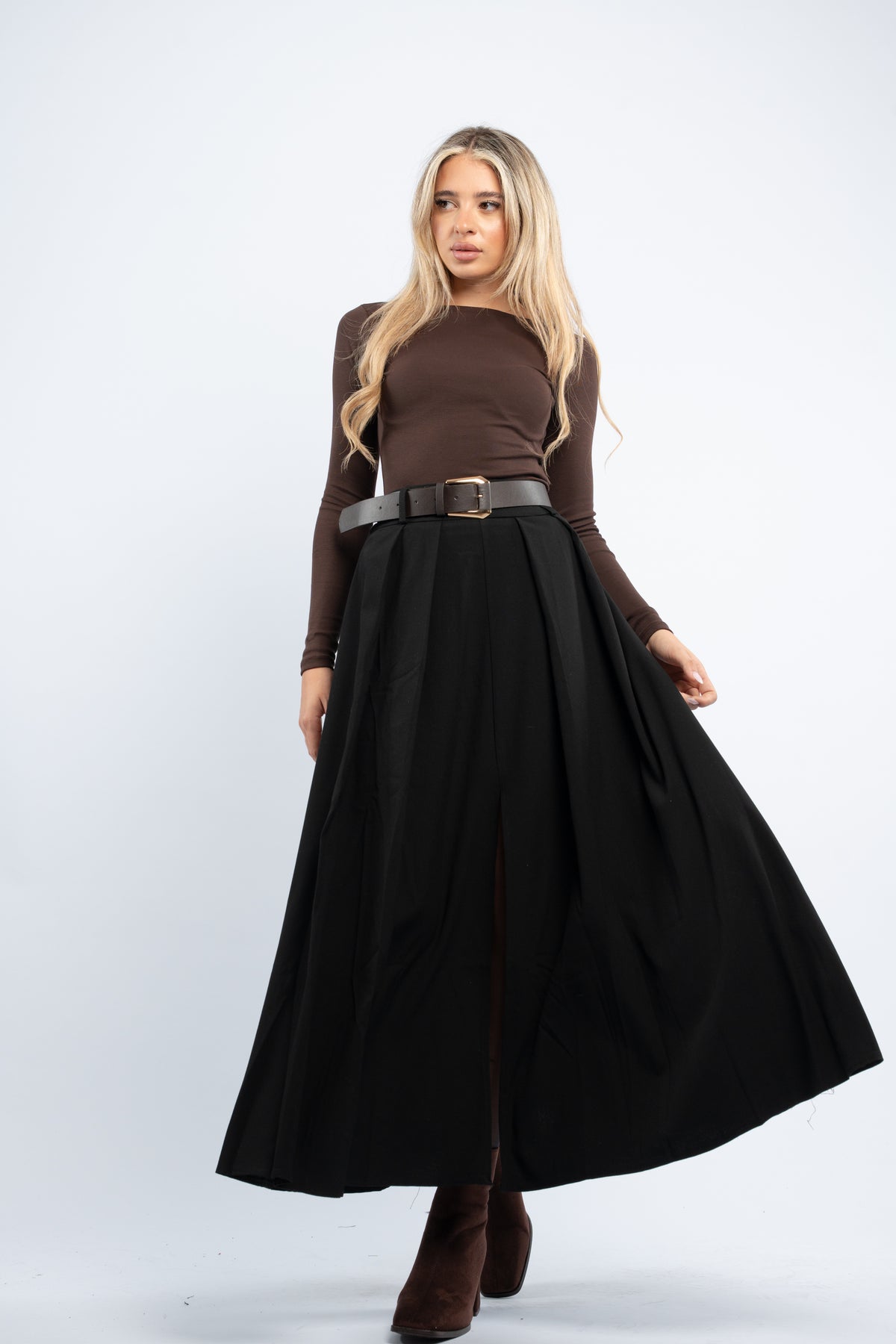 Maxi black skirt