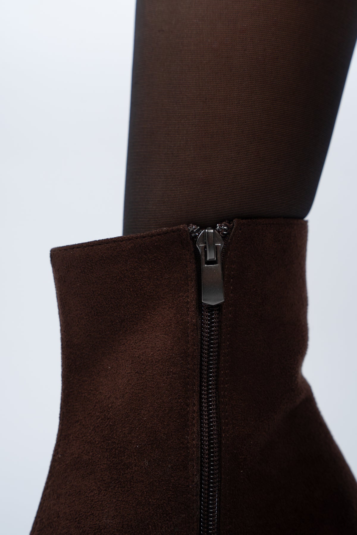 Suede ankle boots
