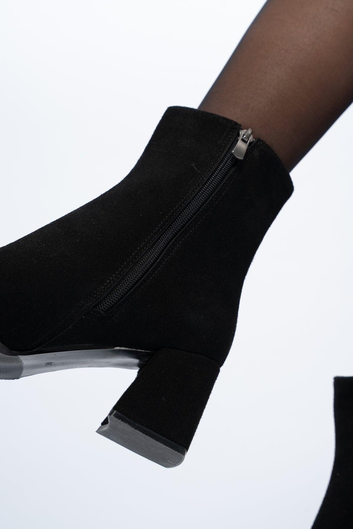 Suede ankle boots
