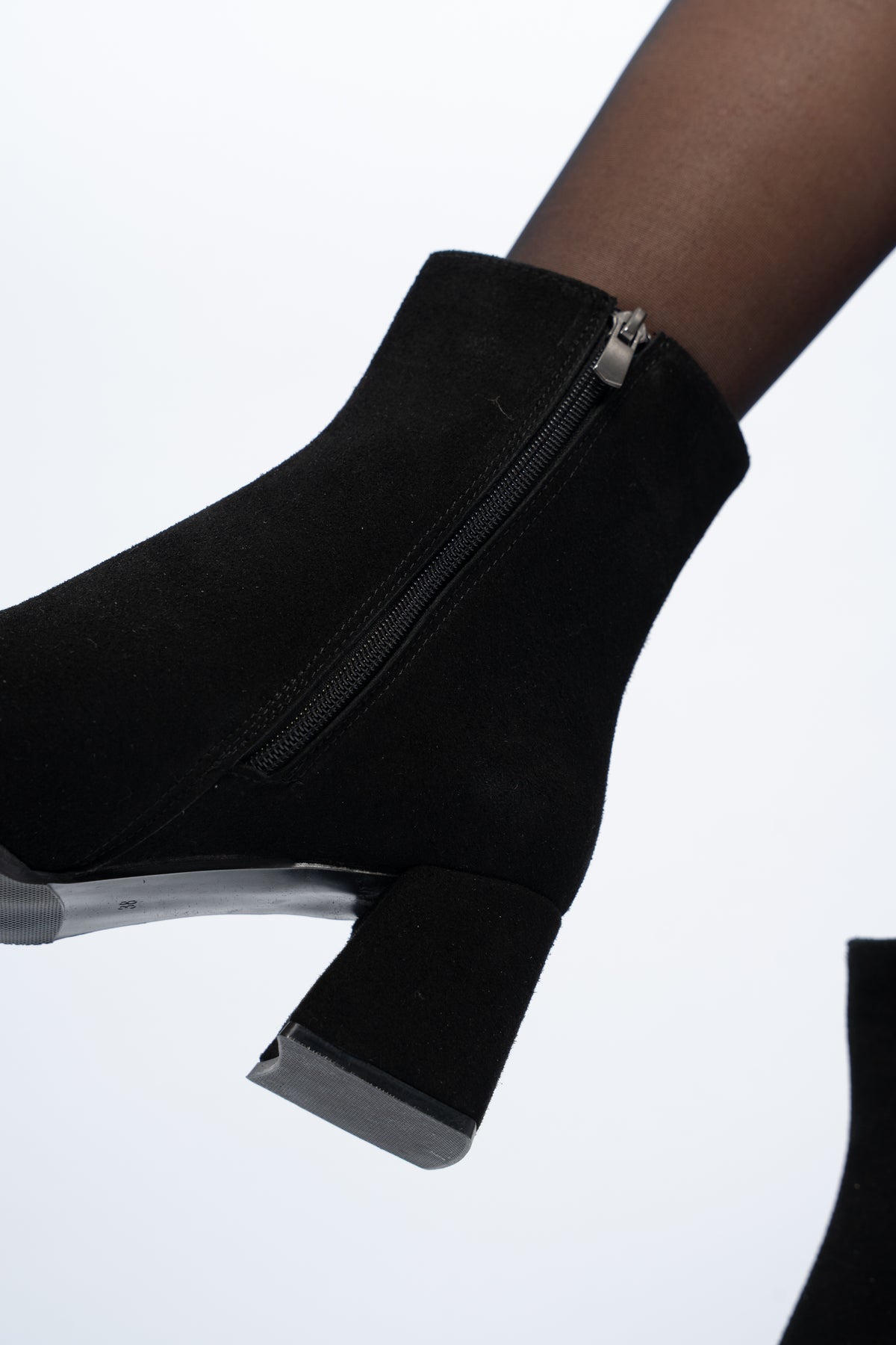 Suede ankle boots