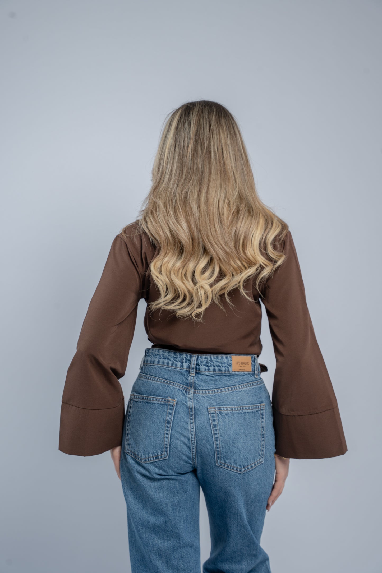 Tie- waist shirt