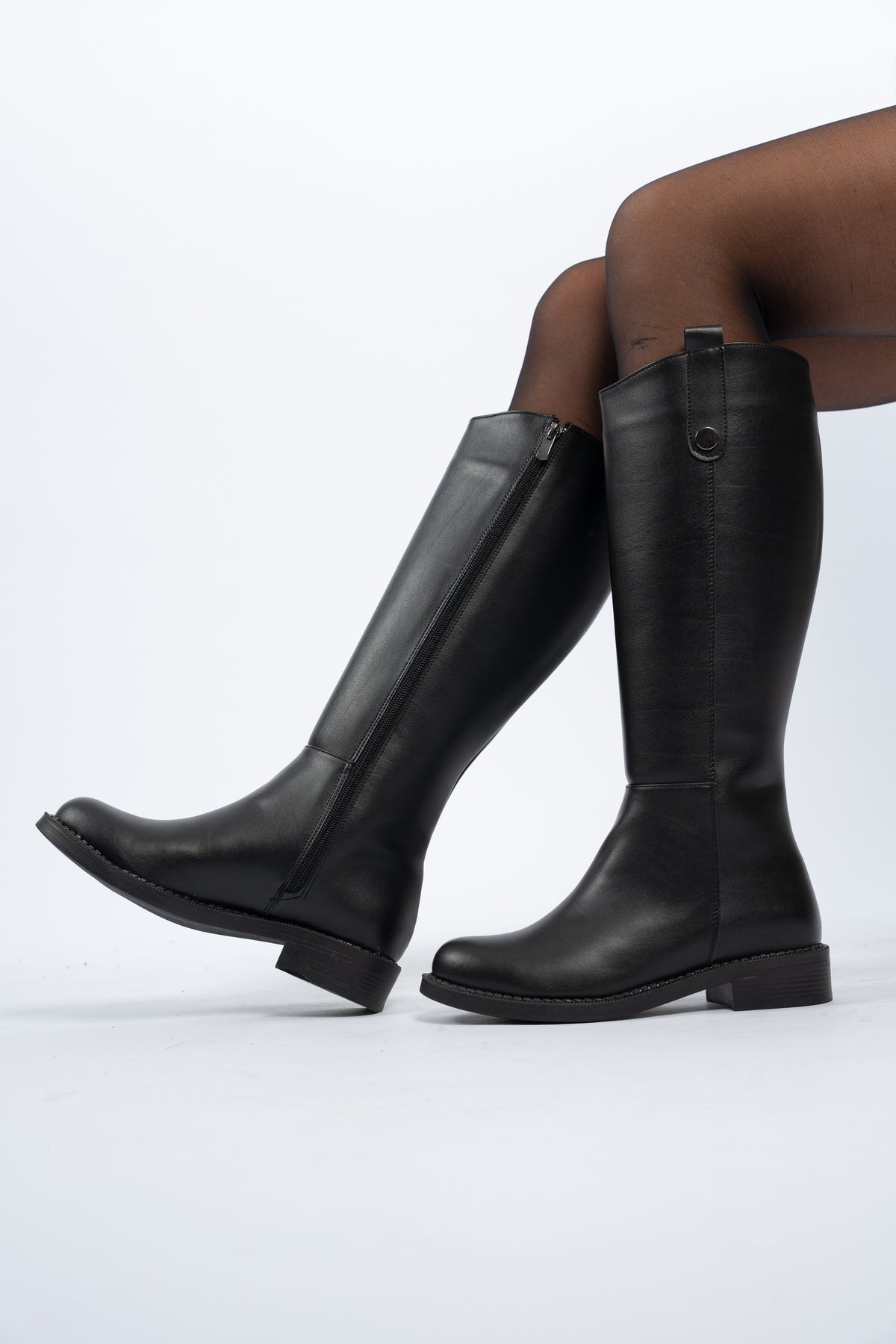 Classic black boots