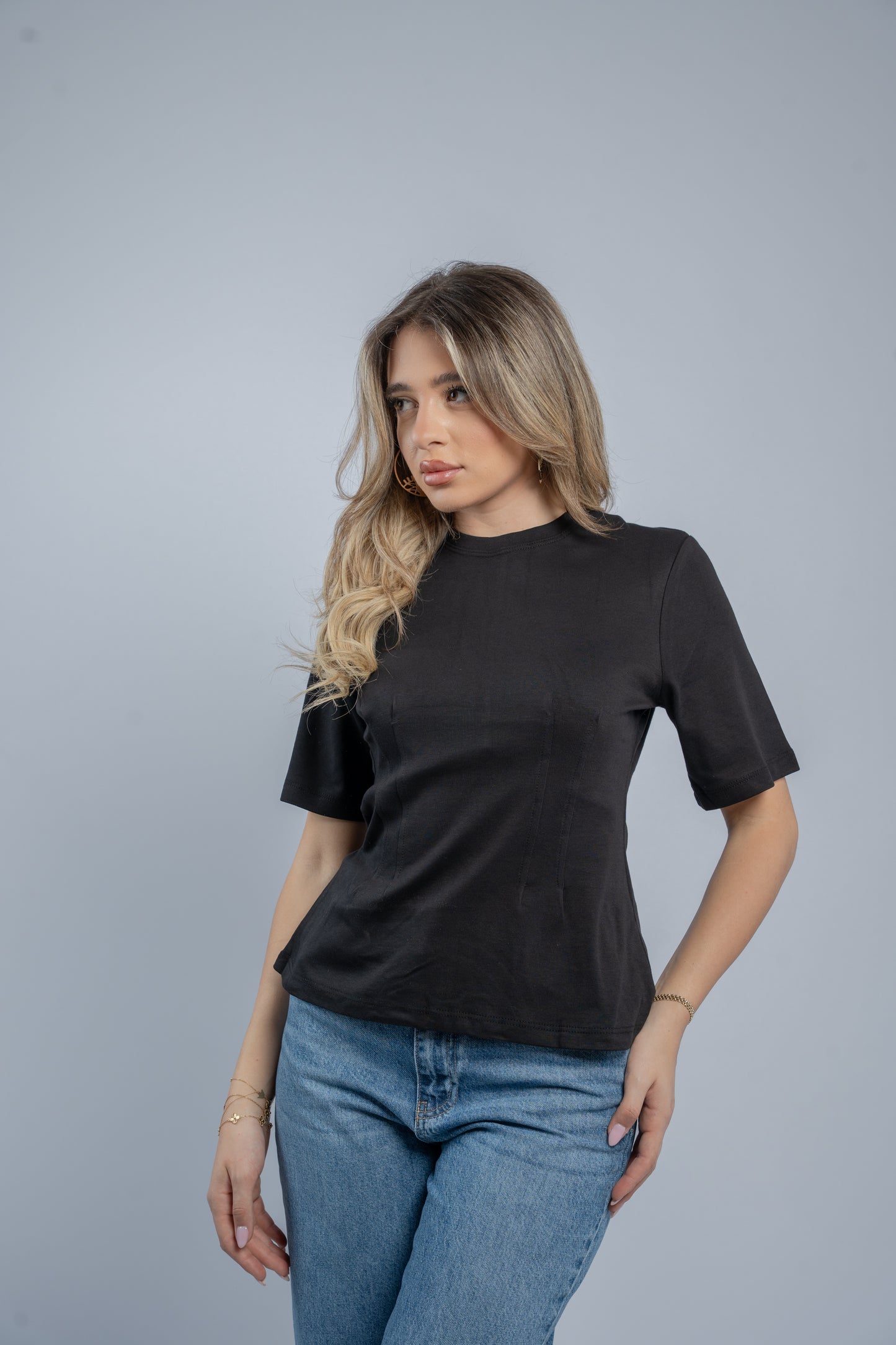 Waist line t- shirt