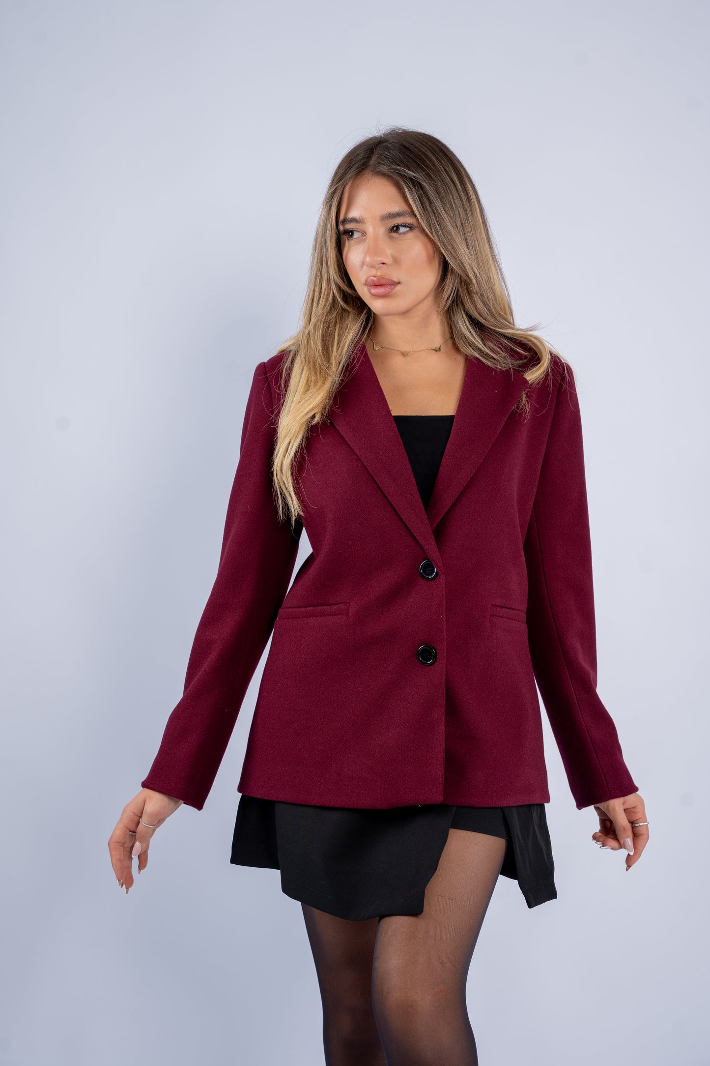 Oversized Wool Blazer