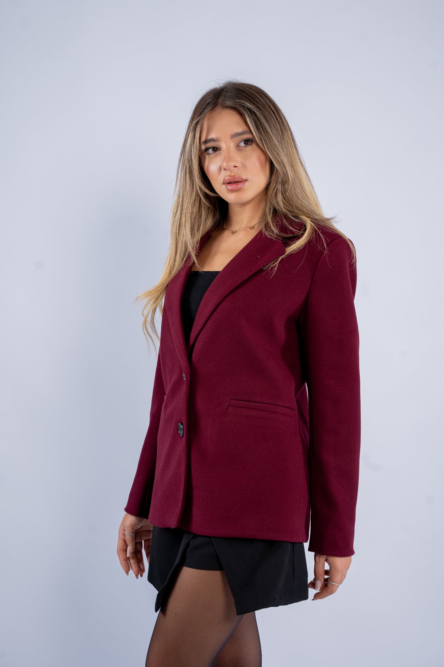 Oversized Wool Blazer