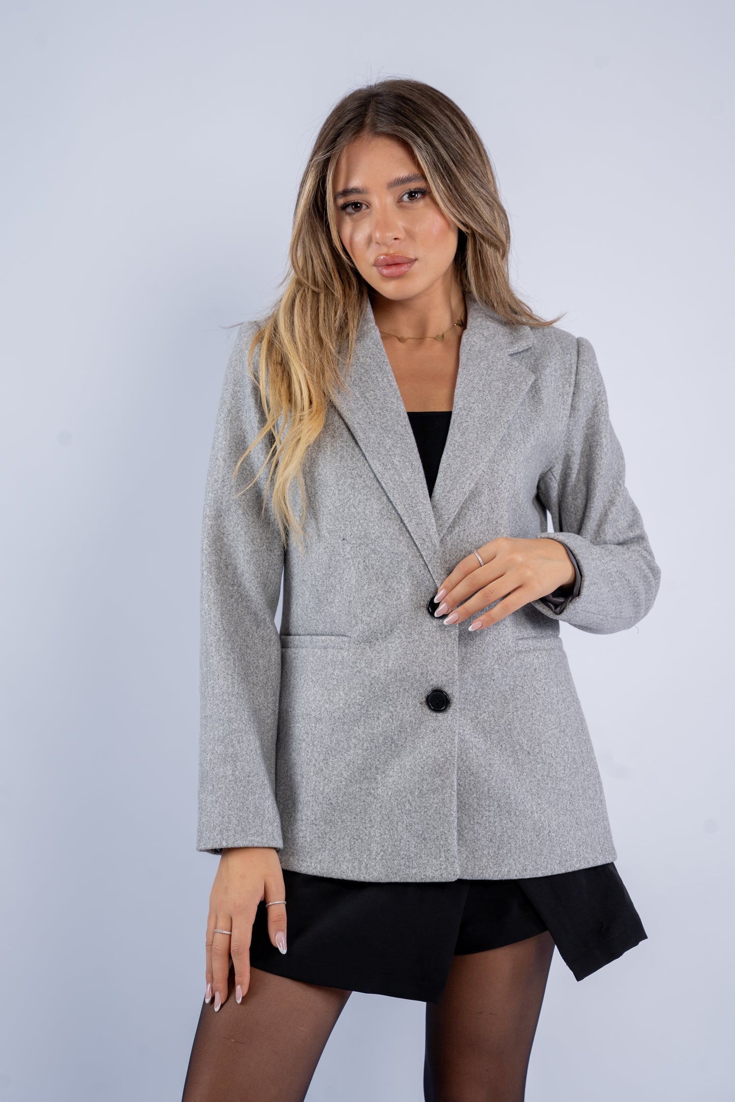 Oversized Wool Blazer