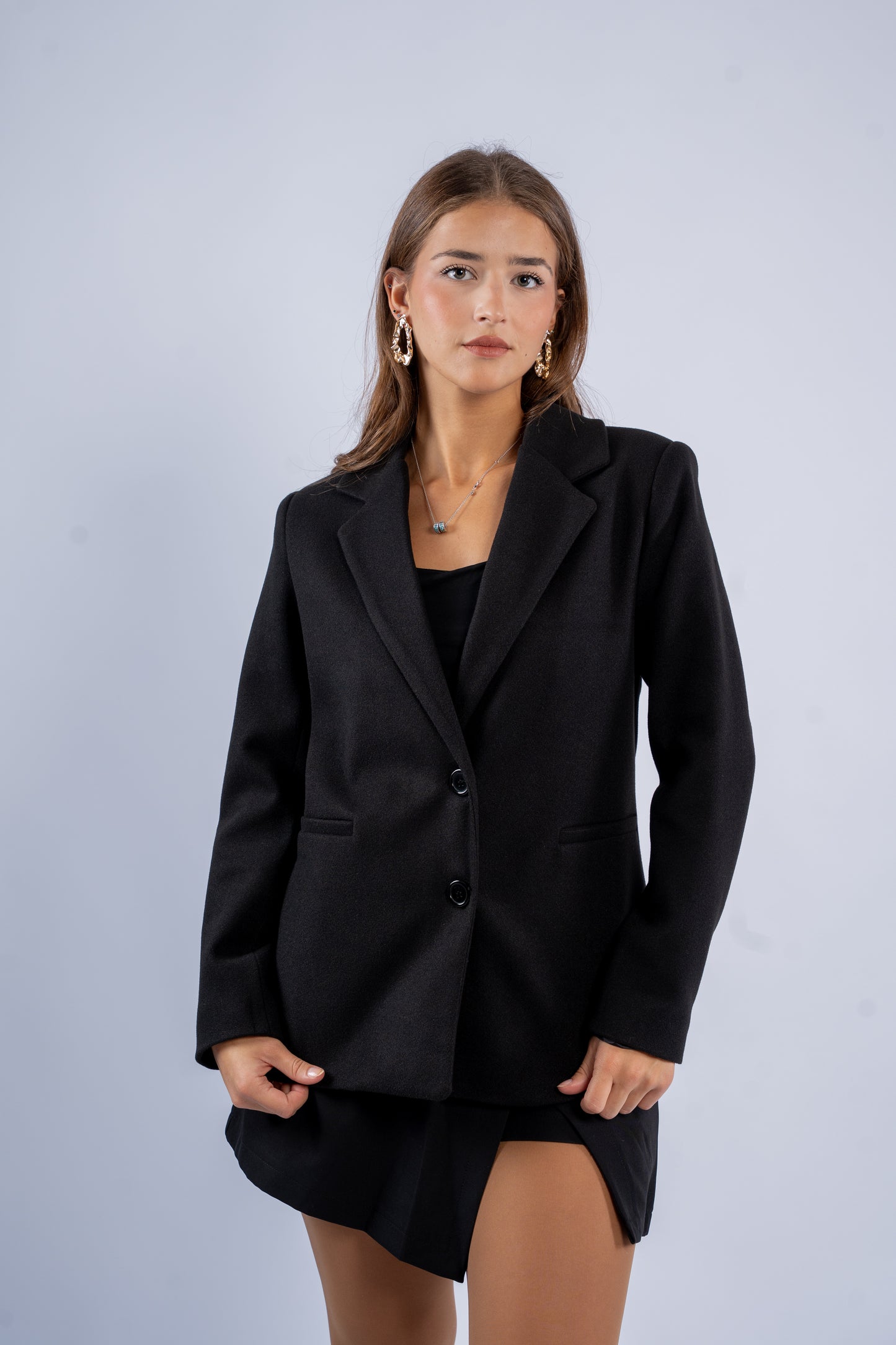 Oversized Wool Blazer