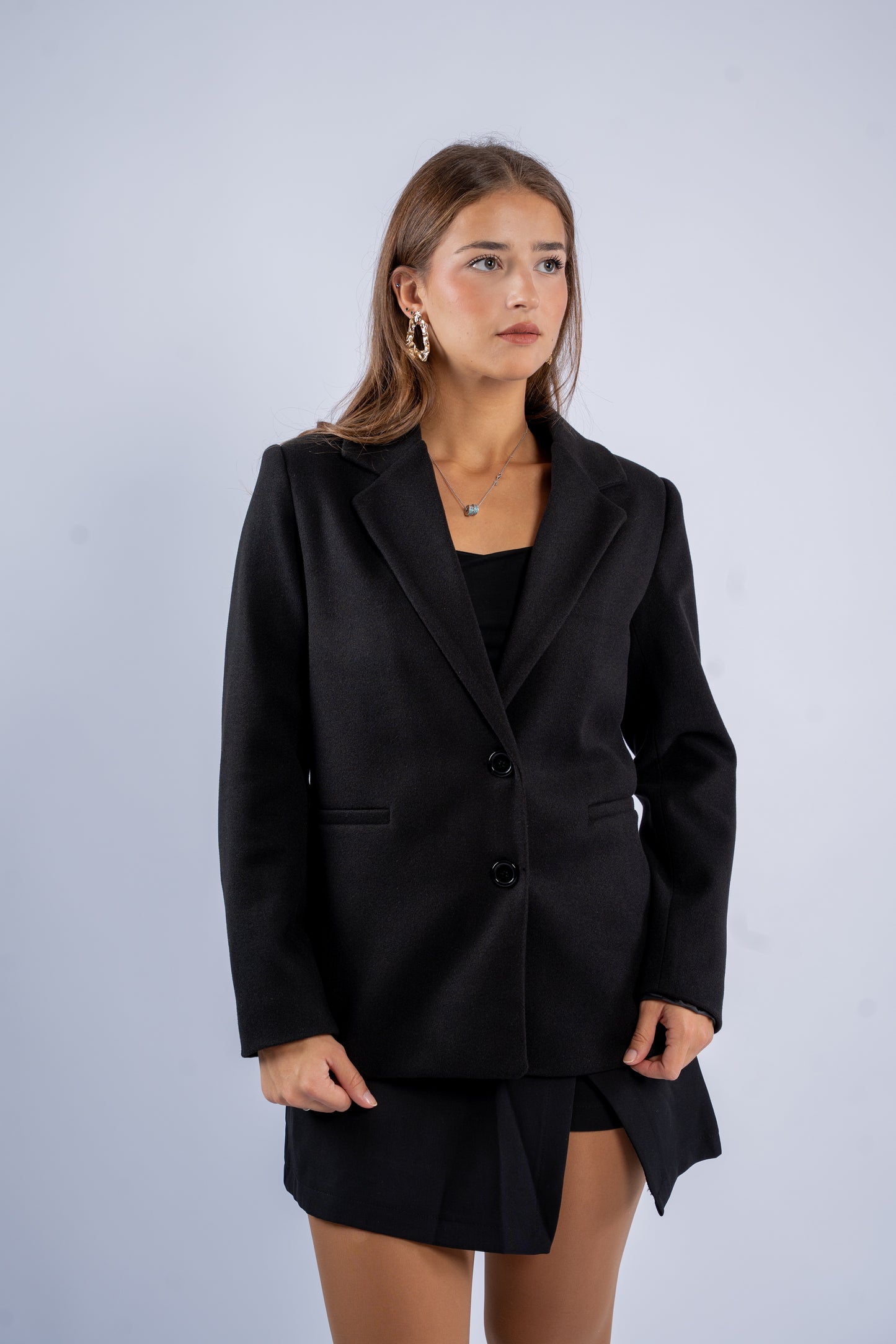 Oversized Wool Blazer