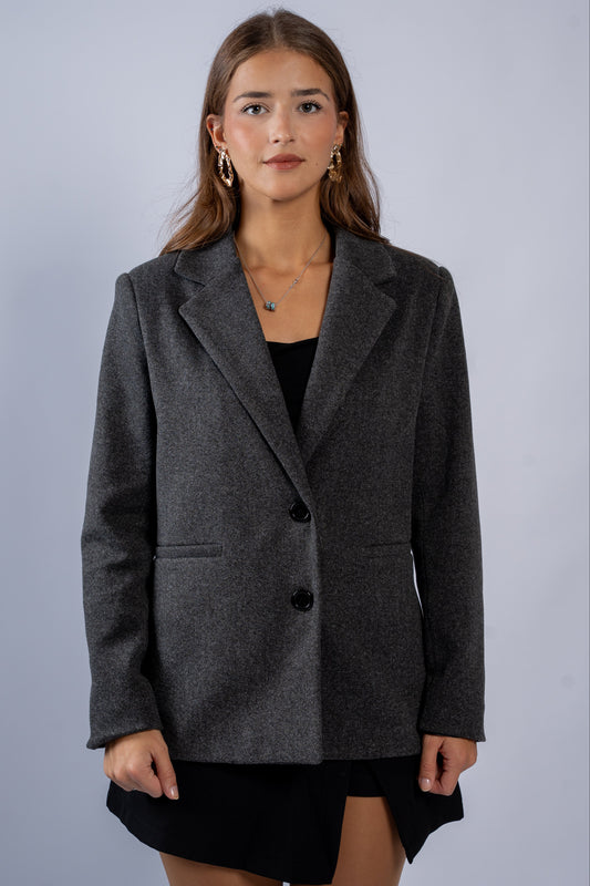 Oversized Wool Blazer