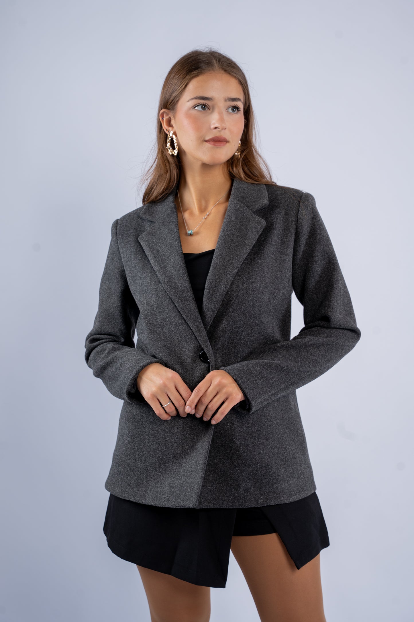 Oversized Wool Blazer