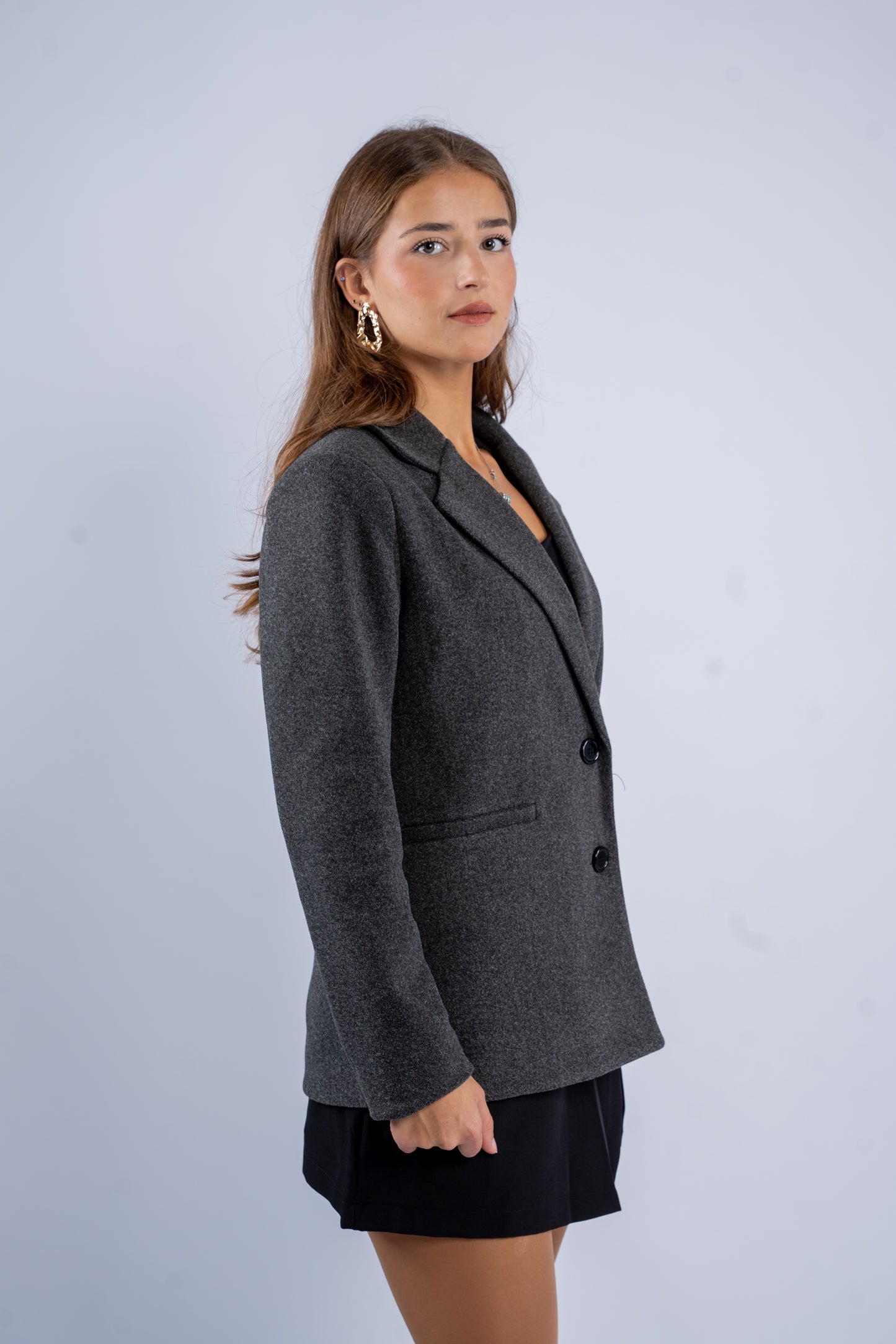 Oversized Wool Blazer