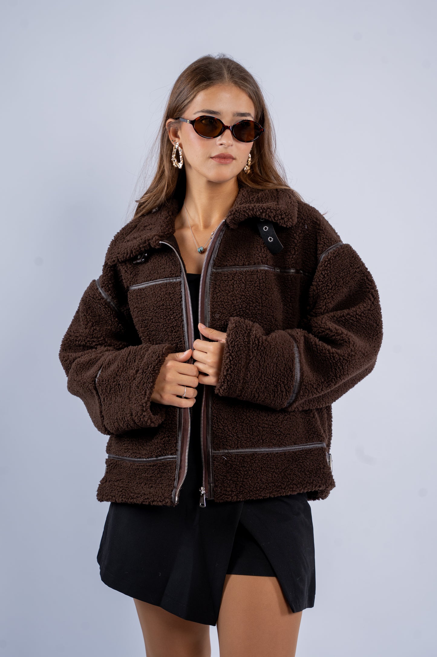 Shearling Buckle Jacket