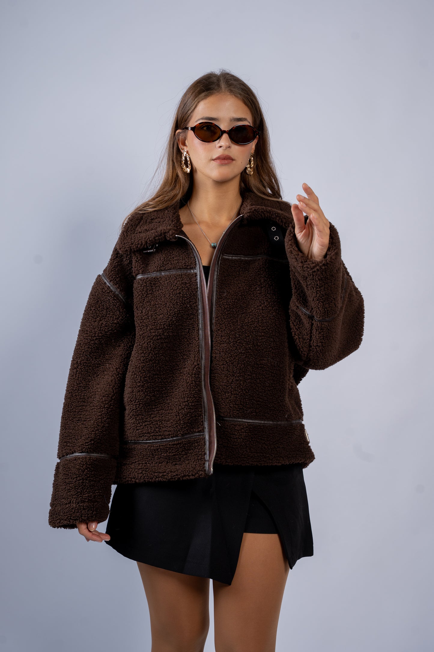 Shearling Buckle Jacket