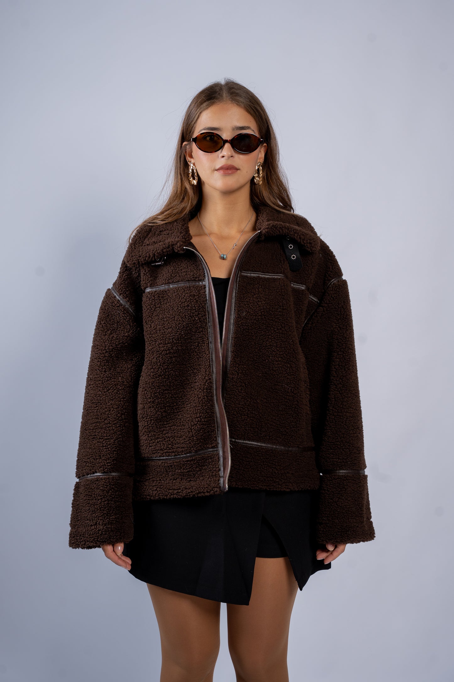 Shearling Buckle Jacket