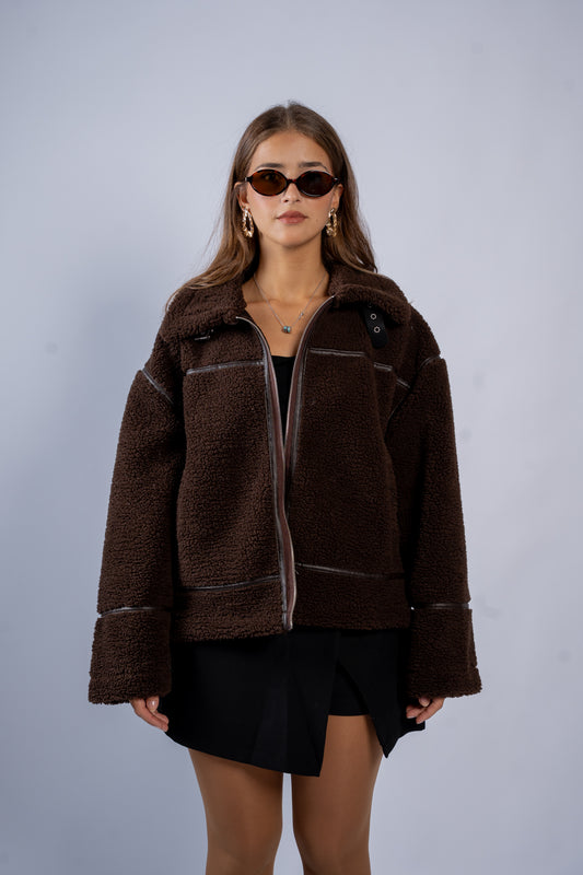 Shearling Buckle Jacket