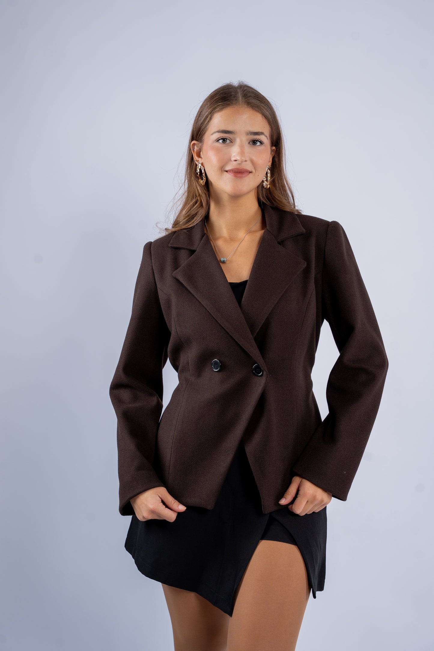 Fitted Wool Blazer