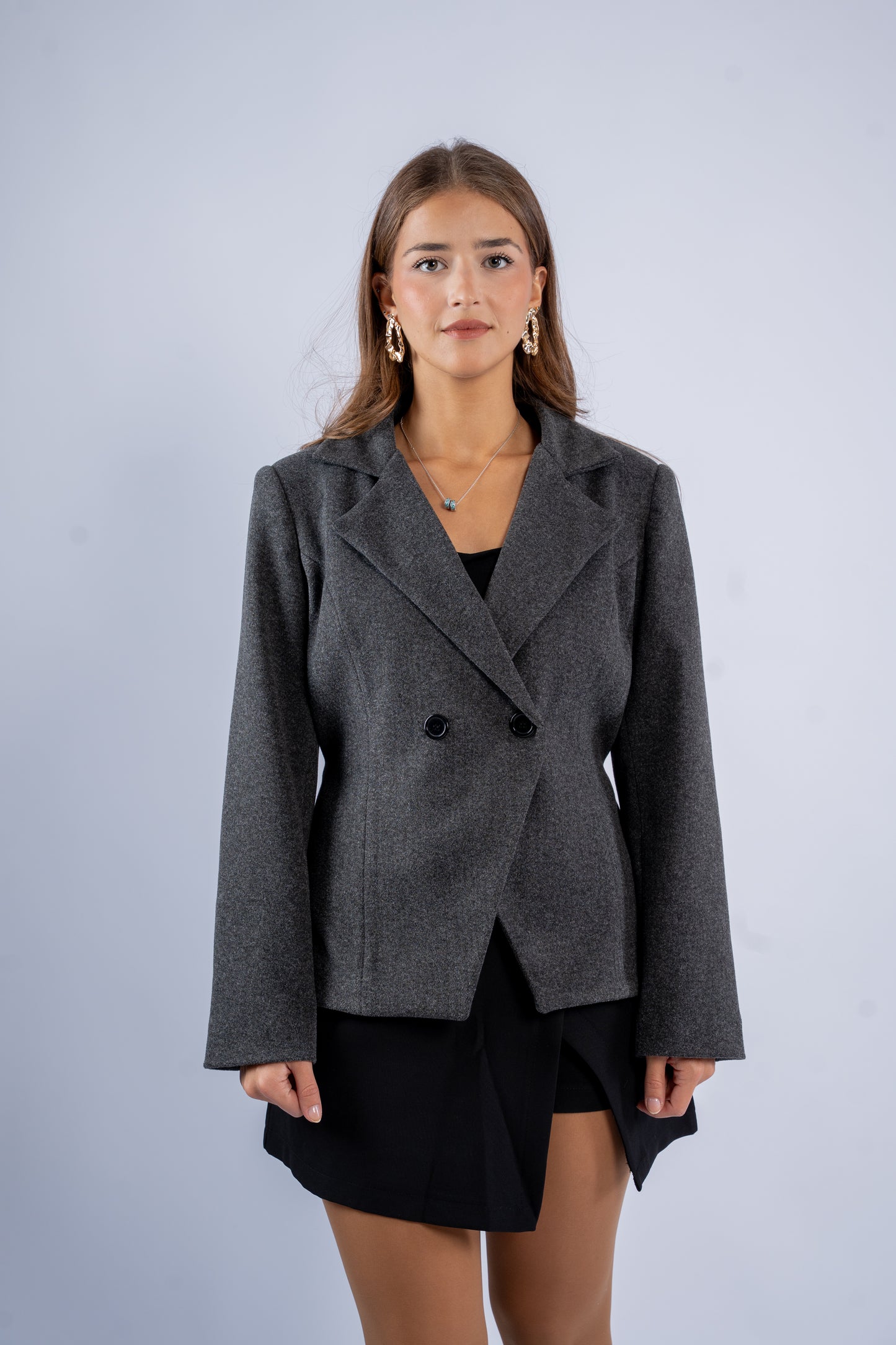 Fitted Wool Blazer