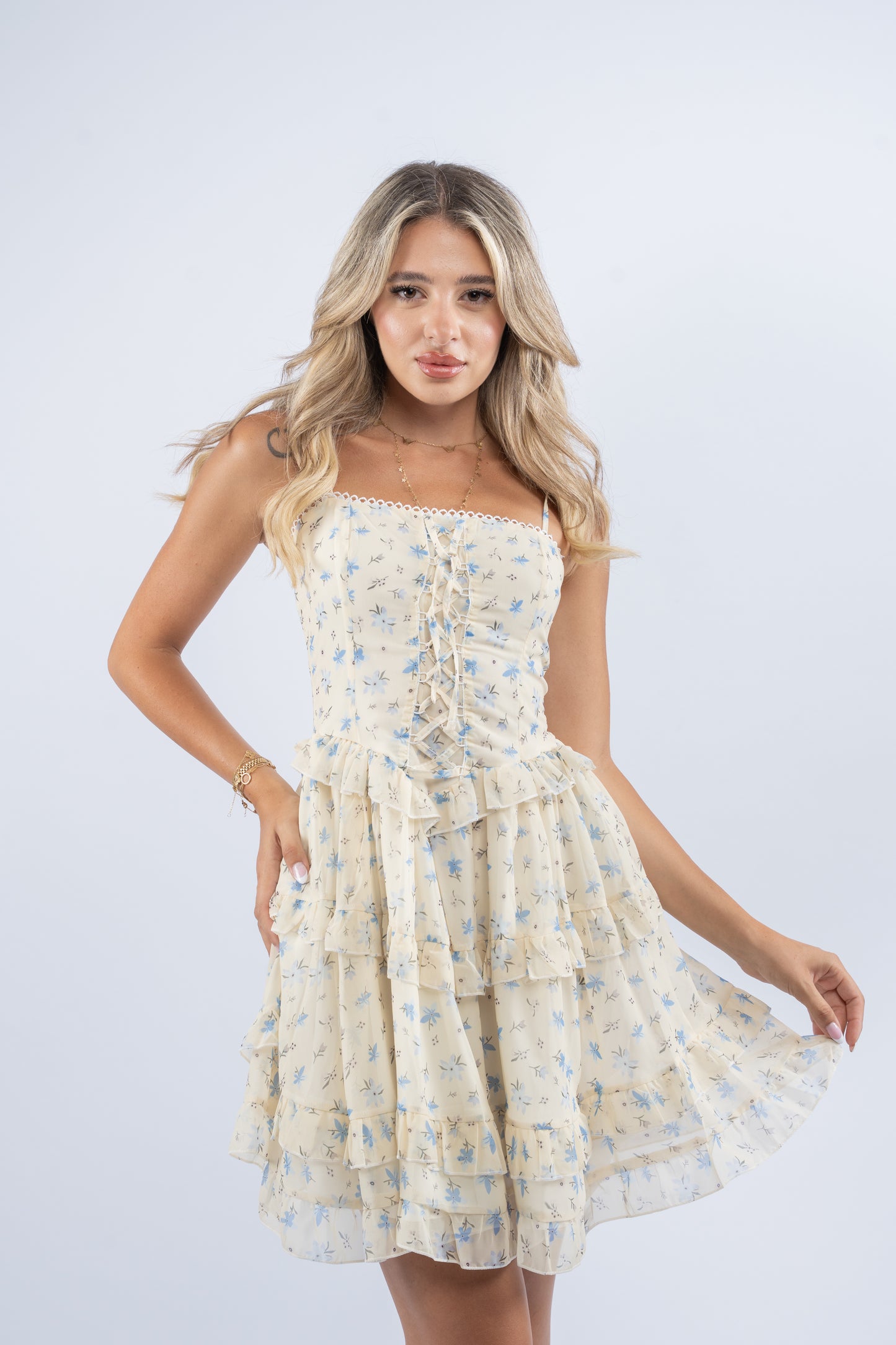 Buttercup corset dress