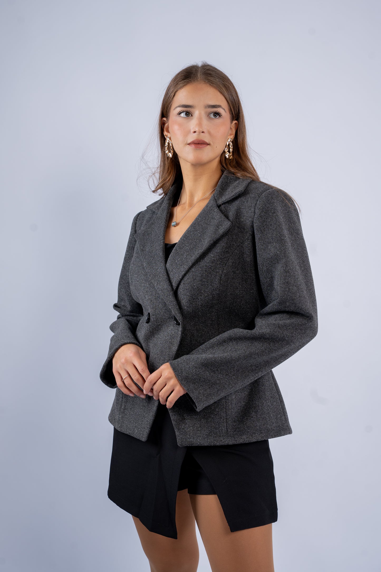 Fitted Wool Blazer