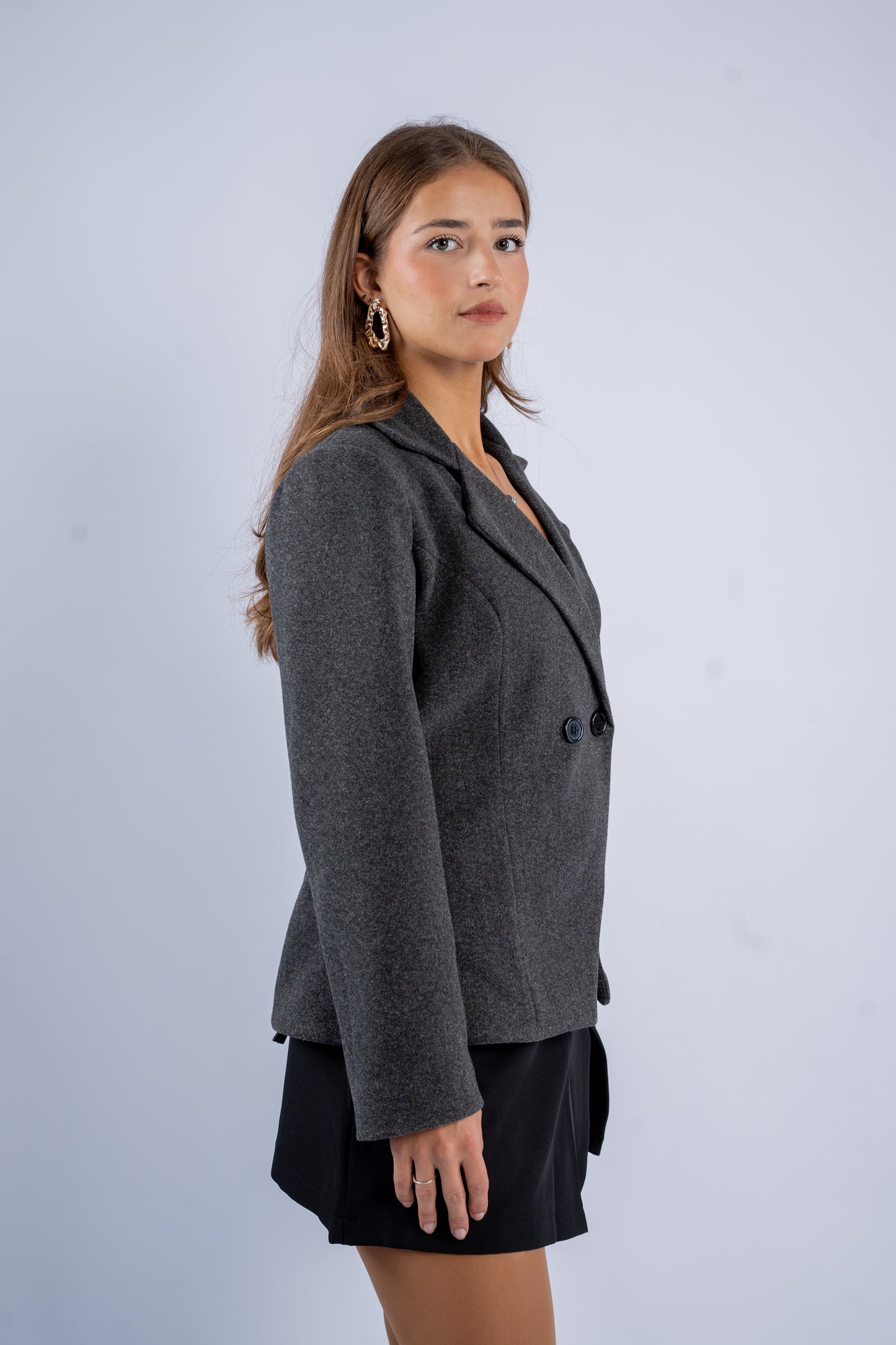 Fitted Wool Blazer