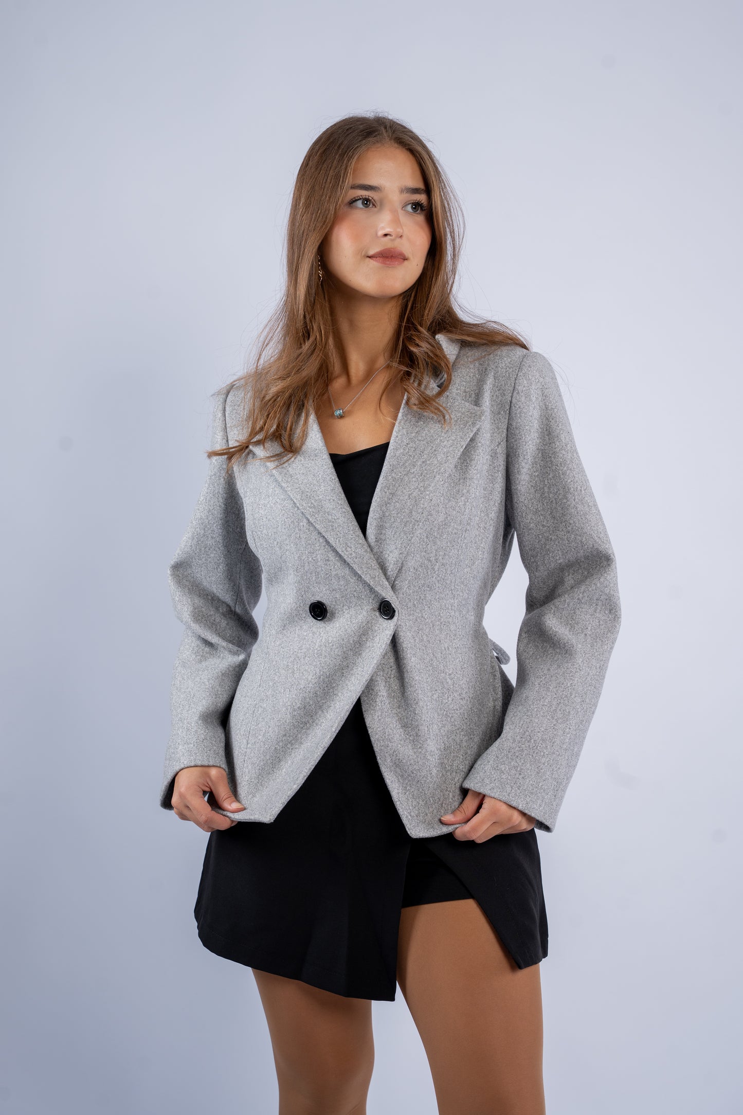 Fitted Wool Blazer