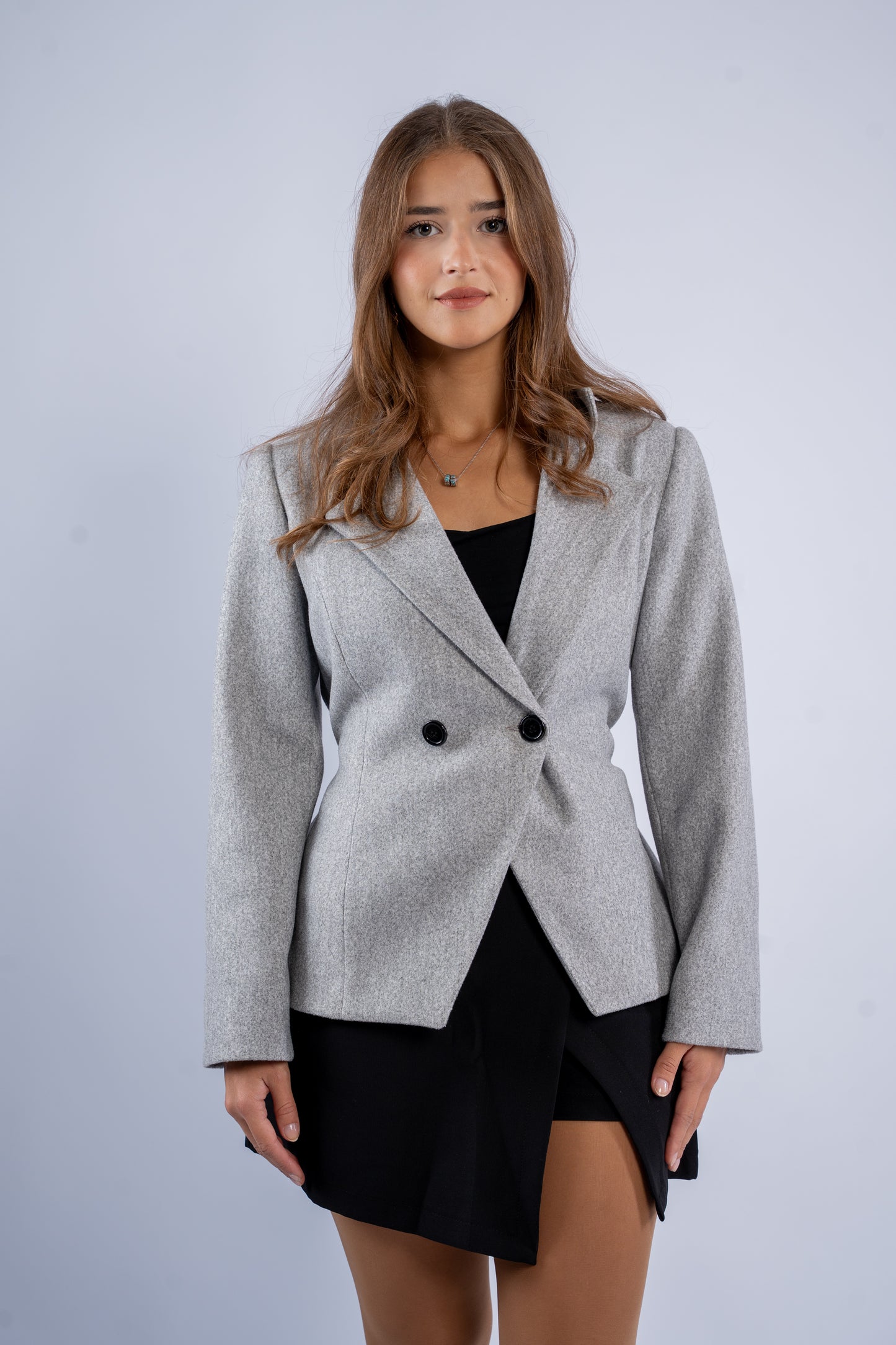 Fitted Wool Blazer