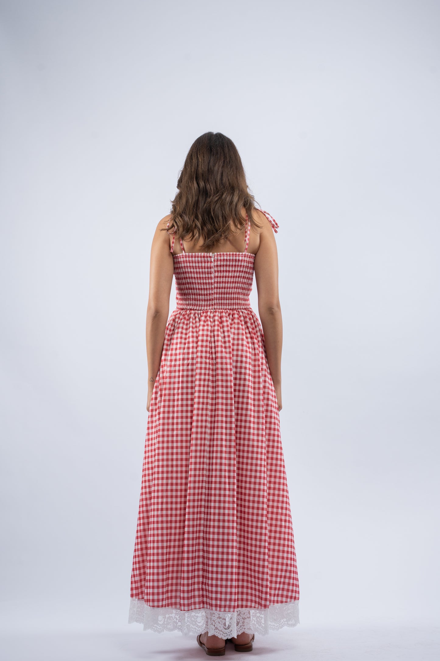 Picnic gingham dress
