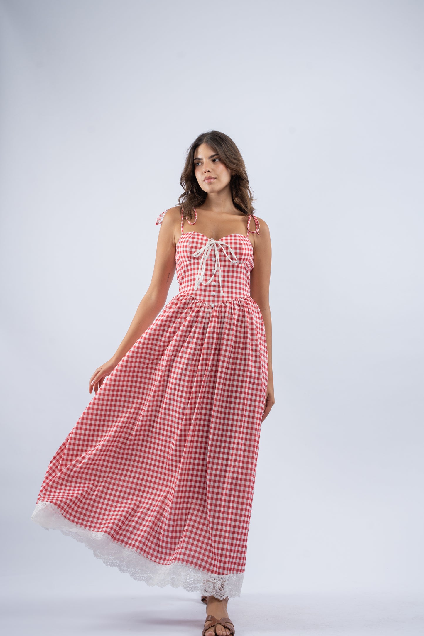 Picnic gingham dress