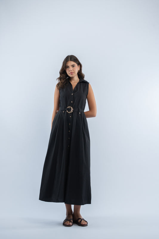 Verona belted dress