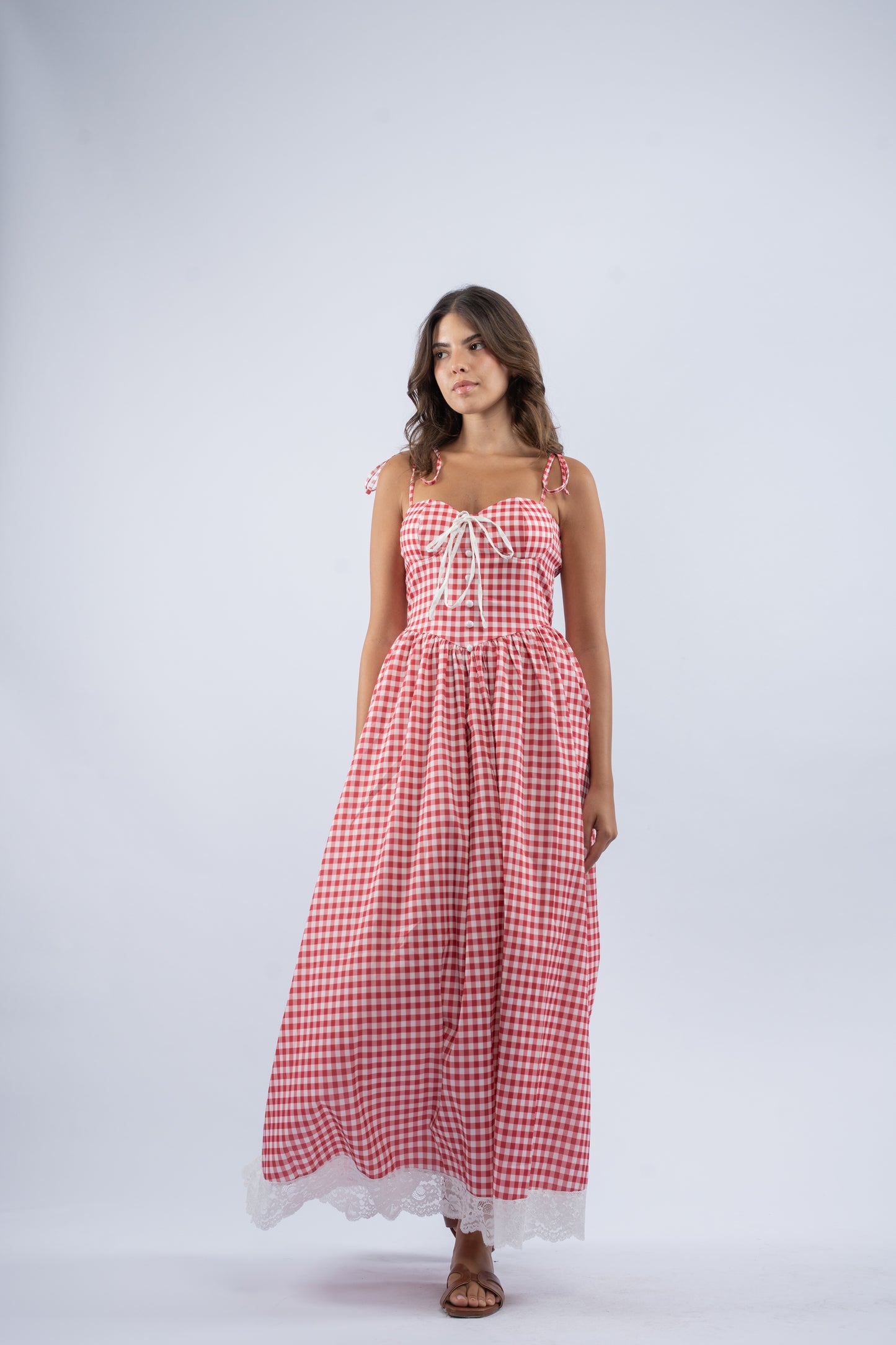 Picnic gingham dress