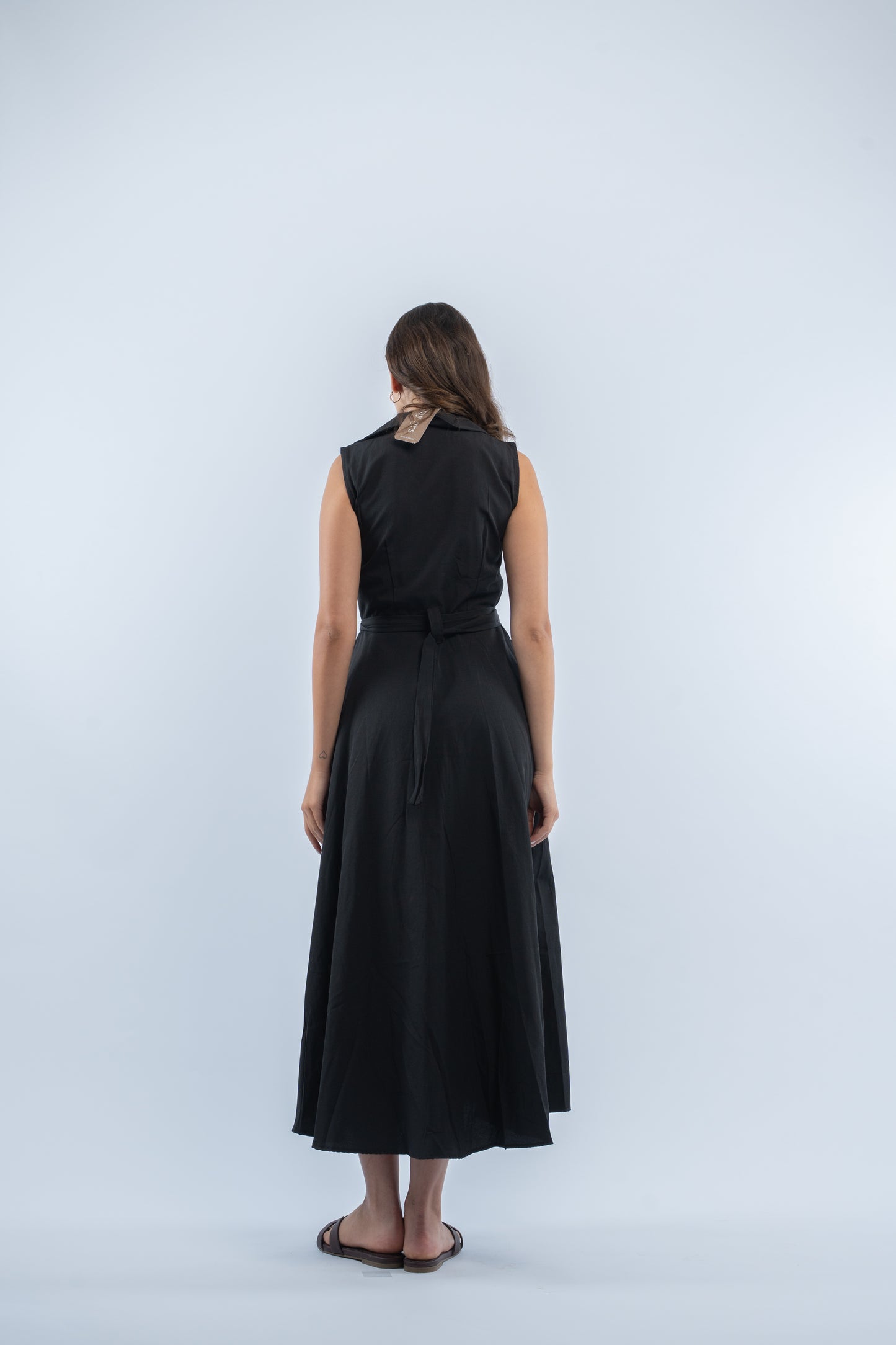 Verona belted dress