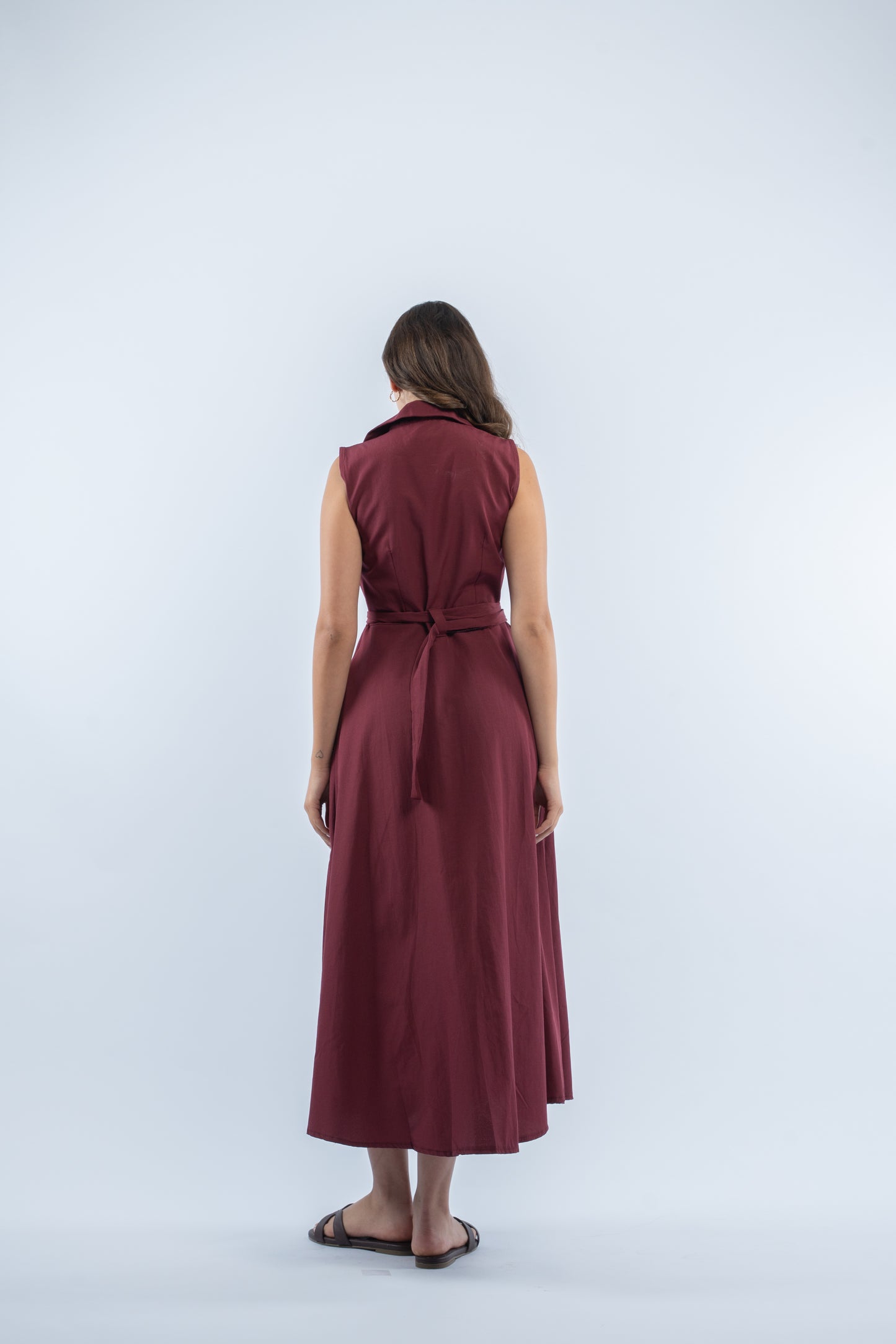 Verona belted dress